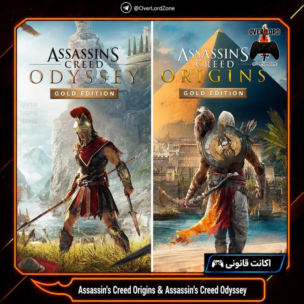 Assassin's Creed Origins - GOLD EDITION  Assassin's Creed Odyssey - Ultimate Edition